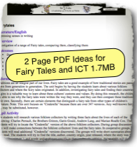fairy tales ideas unit