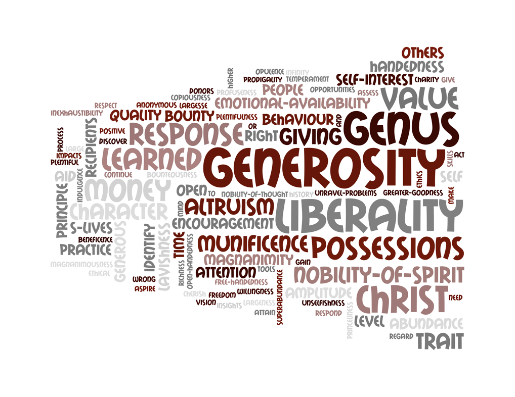 Generosity Wordle Value Character